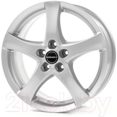 

Литой диск Borbet, F 16x6.5" 5x112мм DIA 72.5мм ET 38мм