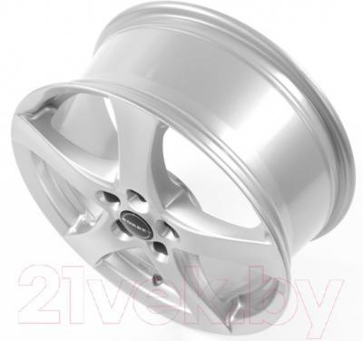 Литой диск Borbet F 16x6.5" 5x114.3мм DIA 72.5мм ET 40мм (Brilliant Silver)