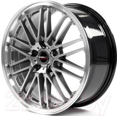 Литой диск Borbet CW2 17x8" 5x112мм DIA 72.5мм ET 35мм (Hyper Rim Polished)