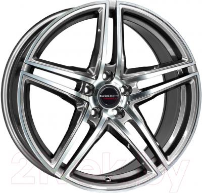 Литой диск Borbet XRT 18x9" 5x112мм DIA 72.5мм ET 40мм (Graphite Polished)