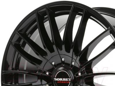 Литой диск Borbet CW3 19x8.5" 5x112мм DIA 66.6мм ET 40мм (Black Glossy)