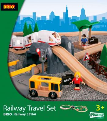 Железная дорога игрушечная Brio Railway Travel Set 33164