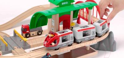Железная дорога игрушечная Brio Railway Travel Set 33164