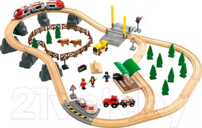 Железная дорога игрушечная Brio Countryside Railway Set 33040