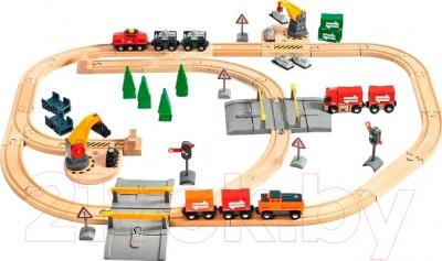 Железная дорога игрушечная Brio Lift & load Railway Set 33165