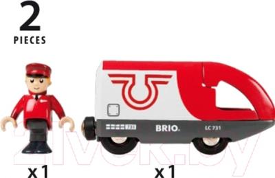 Элемент железной дороги Brio Поезд с машинистом 33504