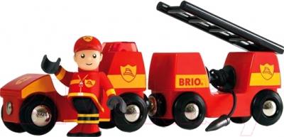 Элемент железной дороги Brio Пожарная машина 33576