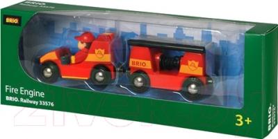 Элемент железной дороги Brio Пожарная машина 33576