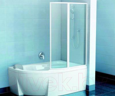 Экран для ванны Ravak Rosa 150 R (CZ56100A00) - вместе с ванной
