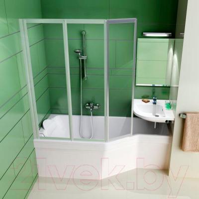 Экран для ванны Ravak BeHappy 150 L (CZ12100A00) - вместе с ванной