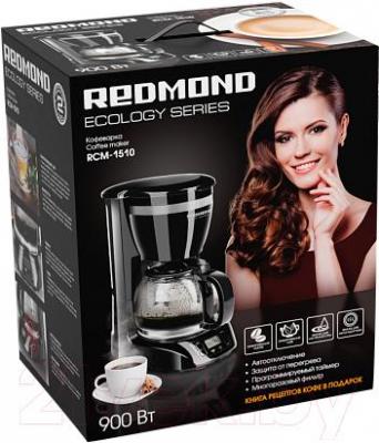 Капельная кофеварка Redmond RCM-1510 (черный)