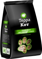 Сухой корм для кошек ТерраКот С перепелками TRK012 (10кг) - 