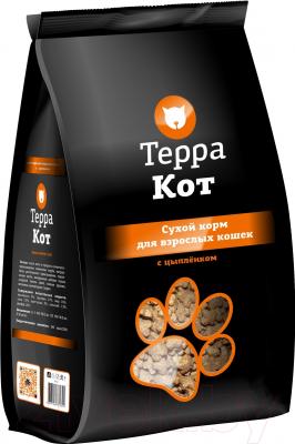 Сухой корм для кошек ТерраКот С цыпленком TRK009 (10 кг)