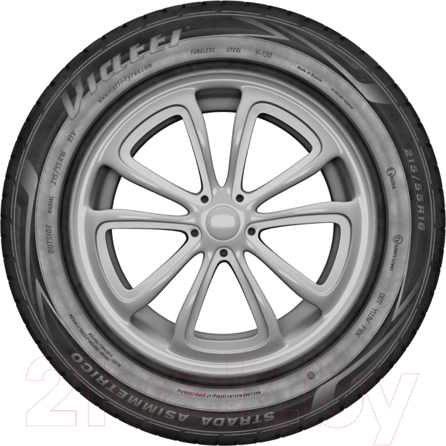 Летняя шина Viatti Strada Asimmetrico V-130 195/65R15 91H