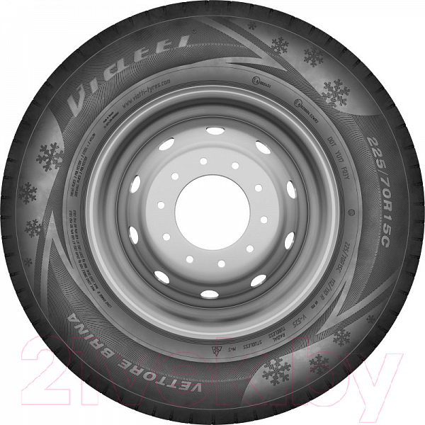 Зимняя шина Viatti Vettore Brina V-525 215/65R16C 109/107R