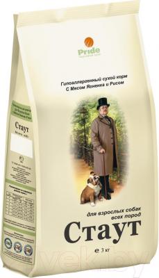 Сухой корм для собак Стаут Гипоаллергенный с ягненком и рисом НМ163 (3 кг) - общий вид