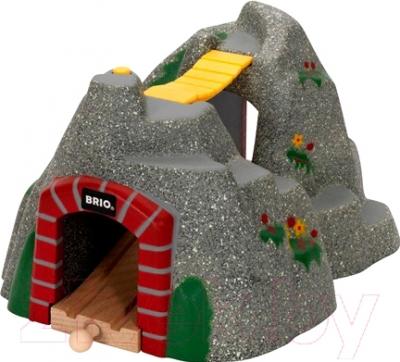 Изображение товара Элемент железной дороги Brio Туннель в горе 33481