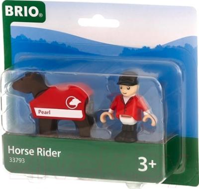 Игровой набор Brio Лошадь с наездником 33793
