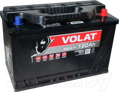 Автомобильный аккумулятор VOLAT Ultra 120 А/ч R+ (950 353 175 230)