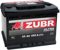 Автомобильный аккумулятор Zubr Ultra R+ (55 А/ч) - 