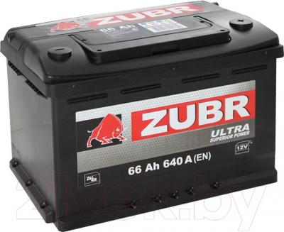 Автомобильный аккумулятор Zubr Ultra R+ (66 А/ч)