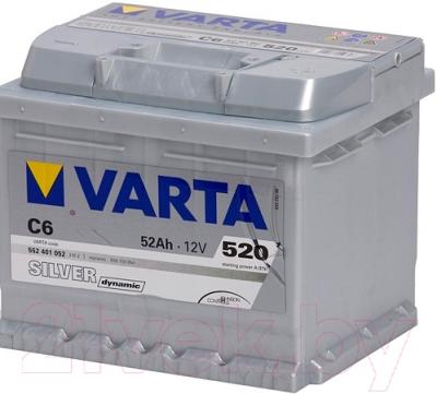 Автомобильный аккумулятор Varta Silver Dynamik 552401052 (52 А/ч)