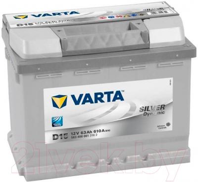Автомобильный аккумулятор Varta Silver Dynamik 563400061 (63 А/ч)