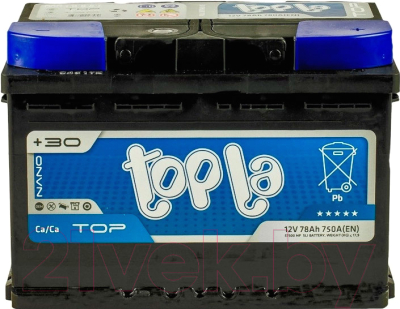 Автомобильный аккумулятор Topla Top 118678 (78 А/ч)