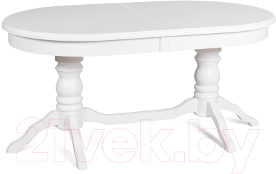 Обеденный стол Мебель-Класс Зевс (белый)
