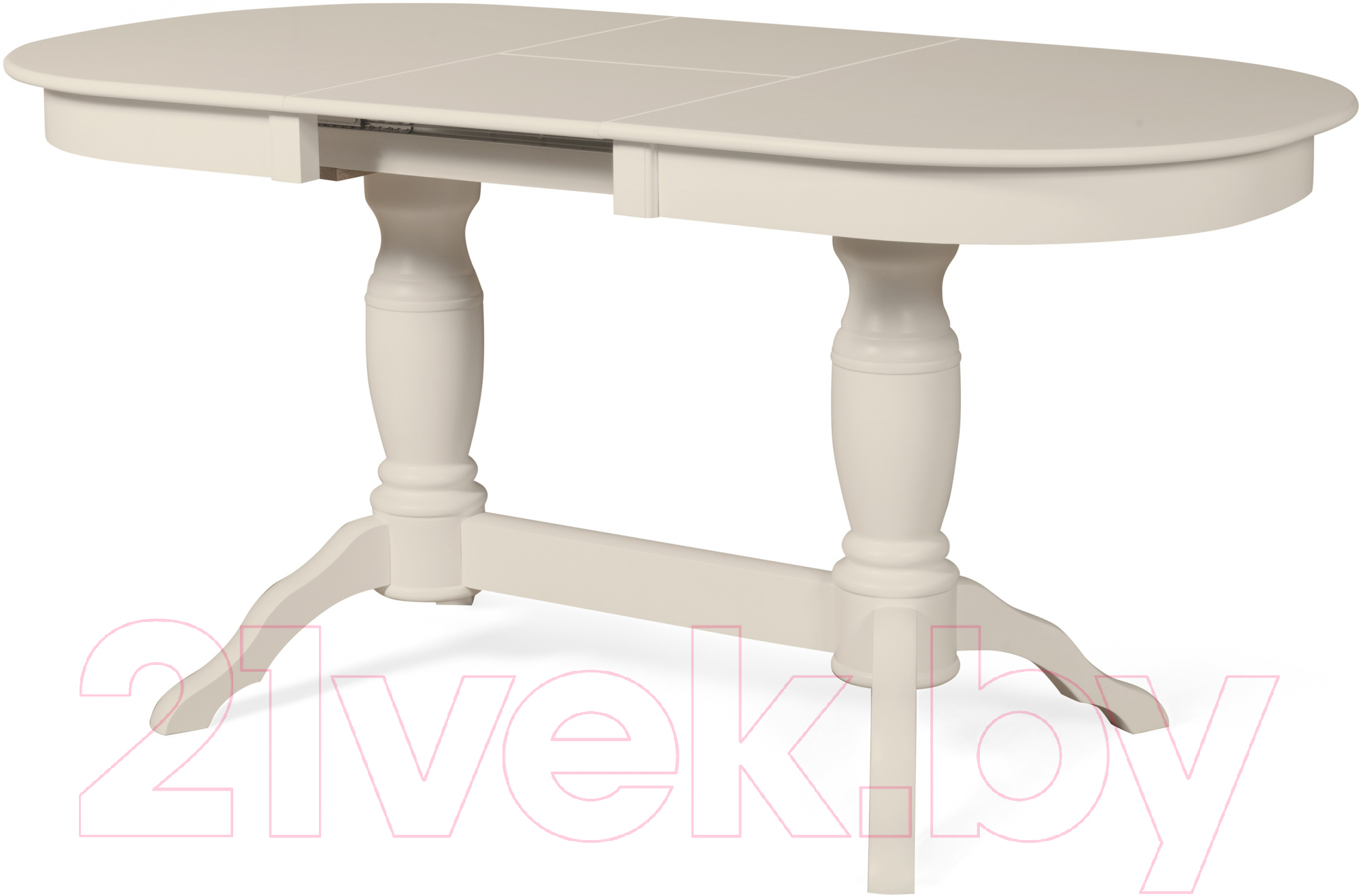 Обеденный стол Мебель-Класс Пан (кремовый белый)