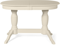 Обеденный стол Мебель-Класс Пан (кремовый белый) - 