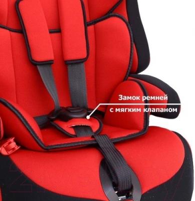 Автокресло Siger Прайм Isofix (красный)