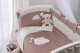 Комплект постельный для малышей Perina Бамбино / ББ6-01.5 (6 предметов, капучино) - 