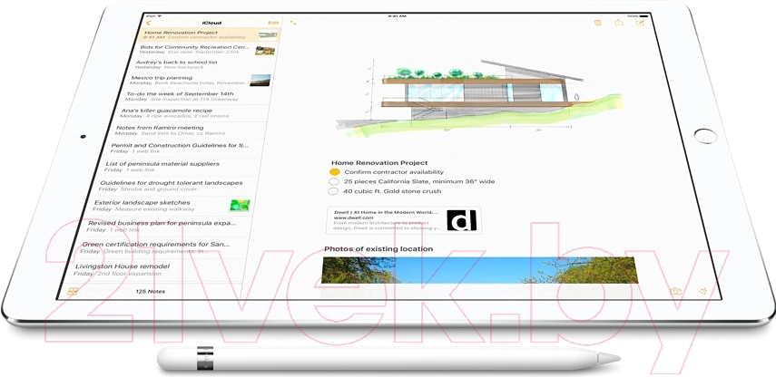 Стилус Apple Pencil 1 MK0C2 / MKLY3