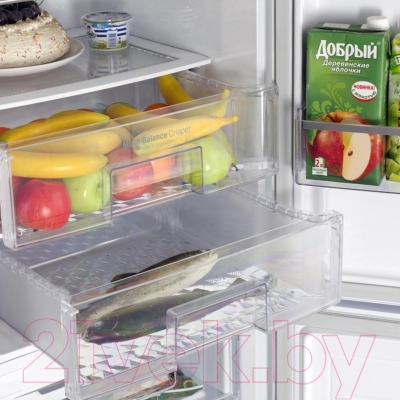Холодильник с морозильником LG GA-B489SEQZ