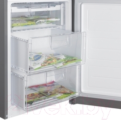 Холодильник с морозильником LG GA-B489SMQZ