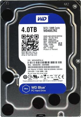 Жесткий диск Western Digital Blue 4TB (WD40EZRZ)