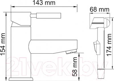 Смеситель Wasserkraft Main 4108 - Смеситель Wasserkraft Main 4108