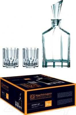 Набор для виски Nachtmann Aspen (декантер и 2 бокала)