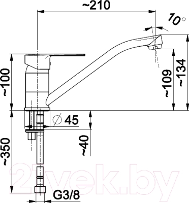 Смеситель Armatura Mohit (5913-914-00)