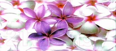 Декоративная плитка PiezaRosa Виолет Цветы 126883 (200x450, сиреневый)