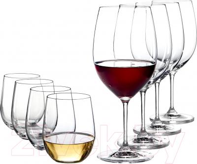 Набор бокалов Riedel Vinum Cabernet Sauvignon/Merlot + O Viogner/Chardonnay (8 шт)
