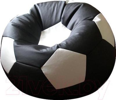 Бескаркасное кресло Flagman Мяч Стандарт М1.3-1610 (черный/белый)