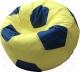 Бескаркасное кресло Flagman Мяч Стандарт М1.1-20 (желтый/синий) - 