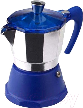 Гейзерная кофеварка G.A.T. Fantasia colori 1060.09 (голубой)
