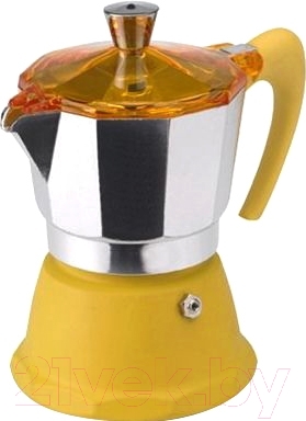 Гейзерная кофеварка G.A.T. Fantasia colori 1060.09 (желтый)