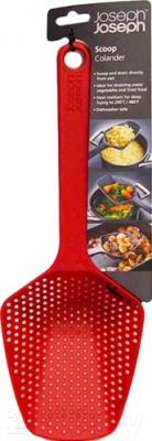 Шумовка Joseph Joseph Scoop Colander Large SCR016SW (красный)