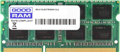 Оперативная память DDR3 Goodram GR1600S3V64L11/2G