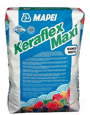 Клей для плитки Mapei Keraflex Maxi Grey (25кг, серый)