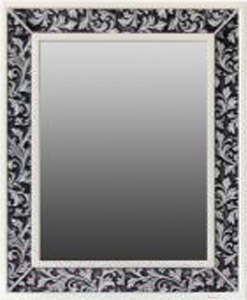 Зеркало Atoll Валенсия 75x100 (черный)